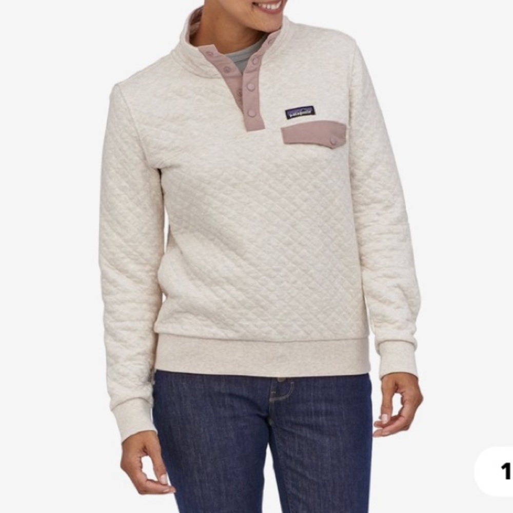Women's Organic Cotton Quilt Snap-T® Pullover
